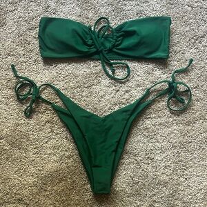 Emerald Green Bikini Set
